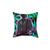 Neon Graffiti MGK Illustration Pillow