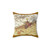 Vintage Autumn Fairy Illustration Decorative Pillow