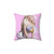 Sabrina Carpenter Floral Pink Pillow
