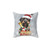 Wirehaired Pointer Dog Christmas Pillow