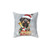 Wirehaired Pointer Dog Christmas Pillow