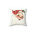 Vintage Retro Red Santa Pillow
