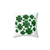 Lucky 4-Leaf Shamrock Decorative Pillow