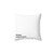 Minimalist Christmas Throw Pillow with Typography
