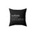 Minimalist Slogan Throw Pillow