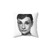 Audrey Hepburn Drawing Decorative Throw Pillow