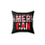 Patriotic American Canadian Pride Pillow