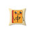 Kawaii Mahjong Tiles Decorative Pillow