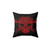 Vintage Skull Motorcycle Pillow