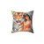 Happy Tiger Pillow - Peaceful Jungle Decor
