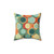 Retro Circular Pattern Throw Pillow