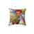 Mystical Forest Pillow with Magical Animal Design
