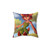 Mystical Forest Pillow with Magical Animal Design