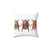 Vibrant Christmas Beetle Decorative Pillow