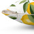 Lemon Watercolor Impressions Pillow from the Summer Fruit Series