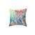 Jellyfish in Coral Reef Decorative Pillow