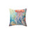 Jellyfish in Coral Reef Decorative Pillow