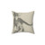 Abyssinian Kitten Dotted Art Pillow