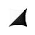Diagonal Half Black and White Pillow