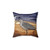 Overwintering Curlew Pillow - Etched Bird Design