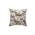3D Carved Ivory Floral Pillow