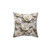 3D Carved Ivory Floral Pillow