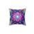 Crystal Flower Fantasy Decorative Throw Pillow