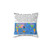 P&O 2025 World Cruise Route Map Pillow