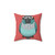 Turquoise Green Cheek Conure Decorative Pillow