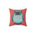 Turquoise Green Cheek Conure Decorative Pillow