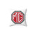 Vintage MG Logo Pillow for Car Enthusiasts