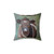 Shorthorn Cow Acrylic Painting Pillow by Canadian Artist Pascale Breton