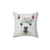 Colorful Llama Decorative Pillow