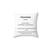 Chookas Meaning Pillow - Good Luck Theatre and Dance Cushion