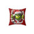 Grinch 3D Cracked Print Pillow