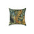 Floral Woodland Creatures Decorative Throw Pillow