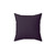 Dark Purple Solid Color Pillow