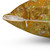 Worn Abstract Ochre Pillow