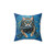 Funny Cat Scuba Diving Pillow with Cute Kitty Ocean Scene