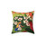 Mary Blair Inspired Decorative Pillow