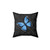 Blue Morpho Butterfly Decorative Pillow