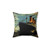 Vintage Titanic Ship Boarding Pass Decorative Pillow
