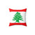 Lebanese Flag Decorative Pillow