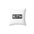 Kith Large Black BOGO Pillow - Luxury Streetwear Accent Pillow