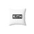 Kith Large Black BOGO Pillow - Luxury Streetwear Accent Pillow
