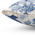 Blue and White Christmas Ornaments Pillow