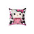 Nostalgic Whiskers Blush Pink Decorative Pillow