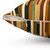 Earthy Tones Striped Pattern Pillow