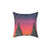 Stylish Canvas Board Pillow with Abstract Design