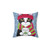Cozy Winter Cat Tuxedo Pillow